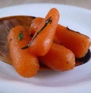 Baby Minted Carrots