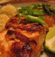 Baked Salmon with Southeast Asian Marinade