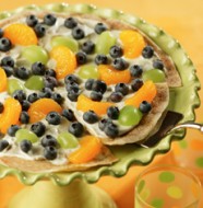 Blueberry Dessert Pizza