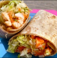 Buffalo Chicken Salad Wrap