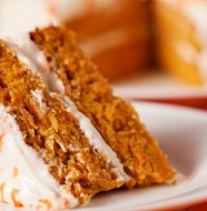 Carrot Cake with Fresh Orange Cream Cheese Frosting