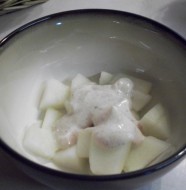 Casaba Melon with Creamy Sweet Curry