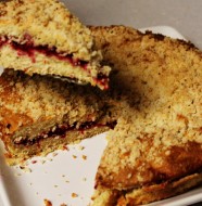 Cran-fruit Coffeecake with Crumb Topping