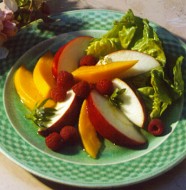 Fruit Salad With Honey Lime Dressing