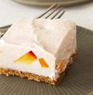 No-Bake Peaches And Cream Cheesecake