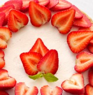 No-Bake Strawberry Cheesecake