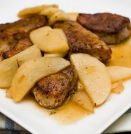 Pork Tenderloin with Apples & Balsamic Vinegar