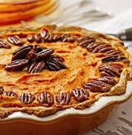 Sweet Potato Pie With Almond-Oat Crust