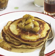 Buttermilk Pancakes with Caramelized Bananas