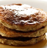 Oatmeal Raisin Breakfast Pancakes