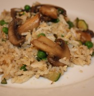 Pea & Mushroom Fried Rice