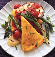 Polenta with Fresh Vegetables