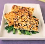 Sesame-crusted Tofu