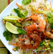 Shrimp & Rice Noodle Salad