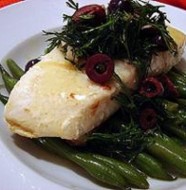 White Sea Bass with Dill Relish