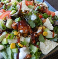 Barbecue Chicken Chop Salad