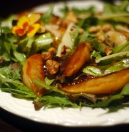 Chicken, Pear, and Parmesan Salad