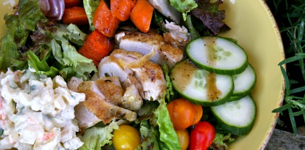 dash diet cob salad