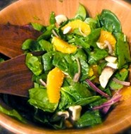 Citrus Turkey Spinach Salad