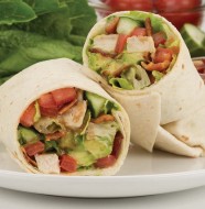 Fajita-Ranch Chicken Wraps