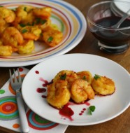 Moroccan Shrimp with Pomegranate Sauce