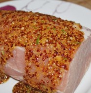 Mustard-Maple Pork Roast