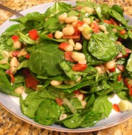 Spinach and Bean Salad