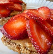 Strawberry Breakfast Sandwich (Halves)