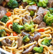 Asian Beef and Noodles