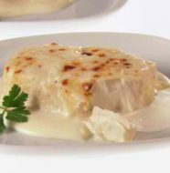 Broiled Halibut with Tangy Yogurt Sauce