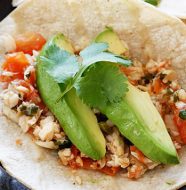 Cilantro Lime Tilapia Tacos