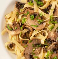 Pasta with Porcini Mushrooms